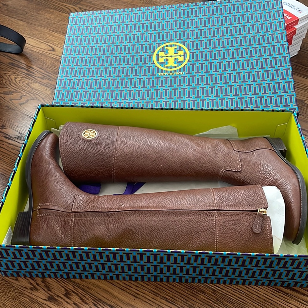 Tory Burch Junction Riding Boots